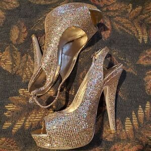 Madden Girl Jassperr Peep Toe Heels